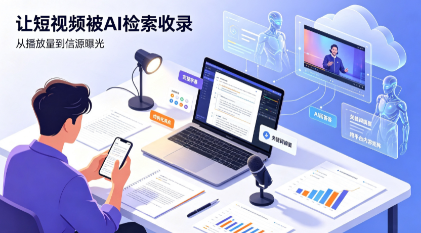 端州区短视频创作者新必修课：吃透 GEO 优化，让抖音内容被豆包、DeepSeek、元宝智能体收录